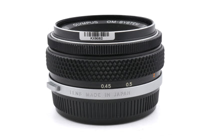 Olympus 50mm f1.8 F.Zuiko Auto-S