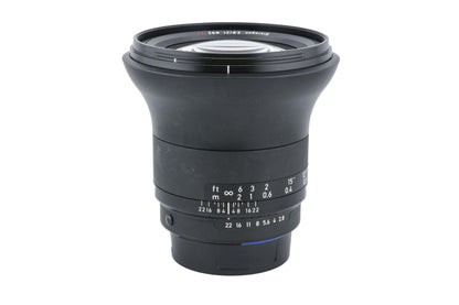 Carl Zeiss 21mm f2.8 Distagon T* Milvus ZF.2