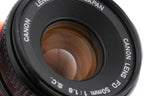 Canon 50mm f1.8 S.C.