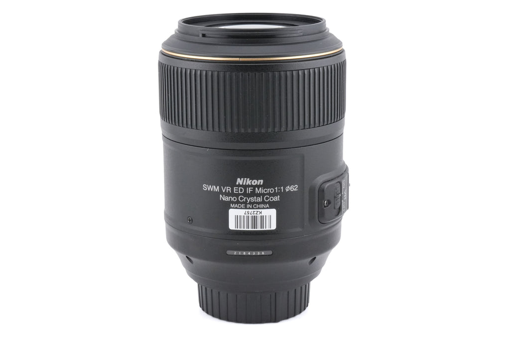 Nikon 105mm f2.8 AF-S Micro-Nikkor G ED N VR