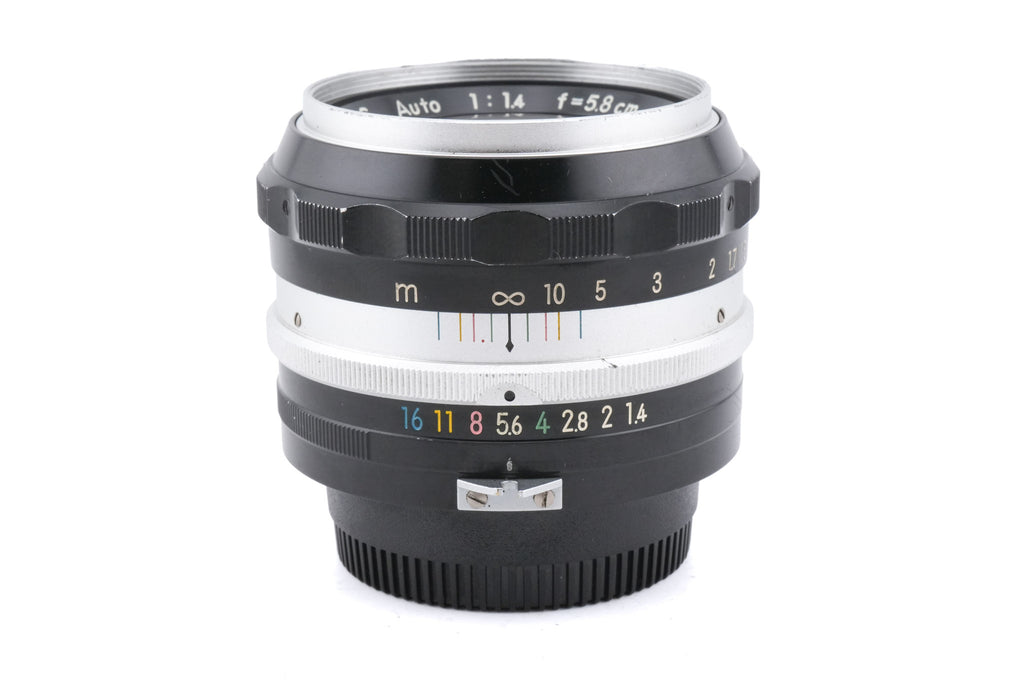 Nikon 5.8cm f1.4 Nikkor-S Auto Pre-AI