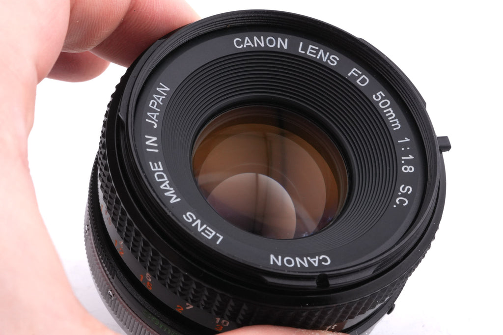 Canon 50mm f1.8 S.C.
