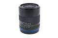 Zeiss 21mm f2.8 Distagon T* Loxia