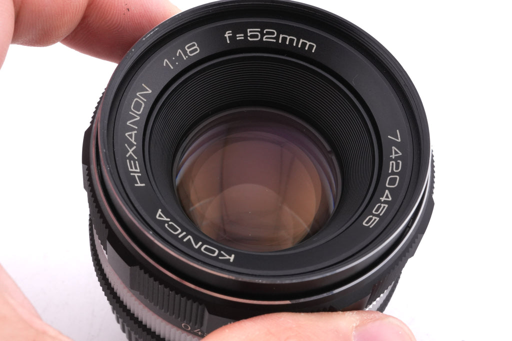 Konica 52mm f1.8 Hexanon