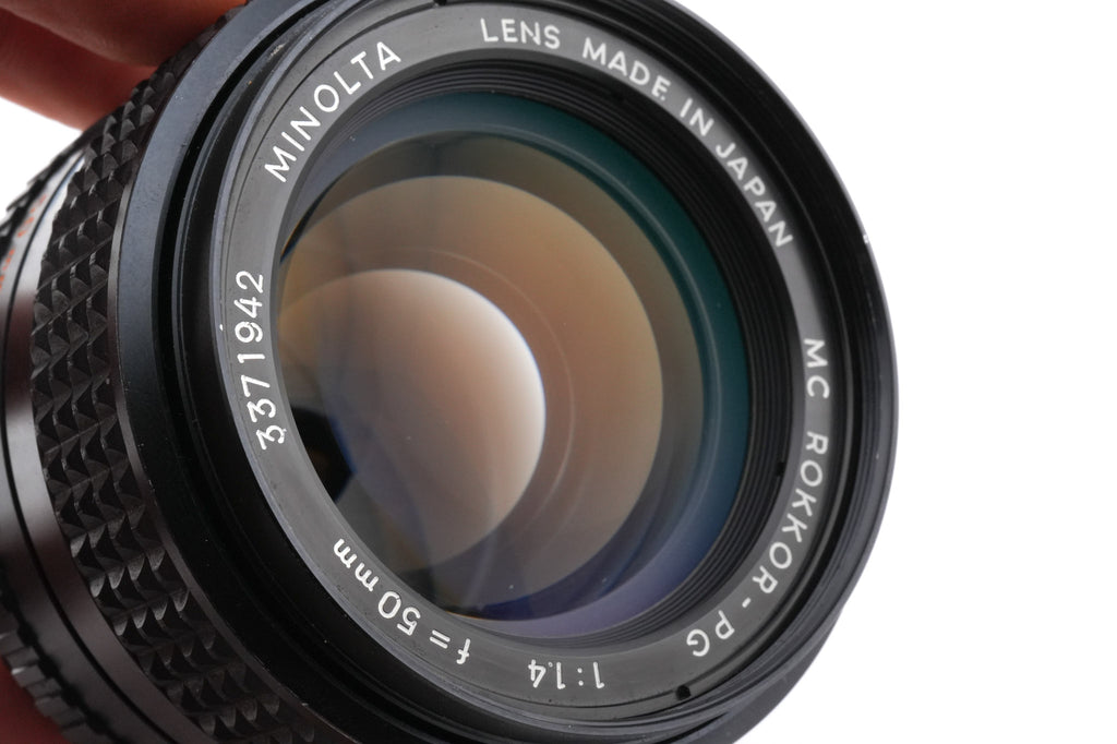Minolta 50mm f1.4 MC Rokkor-PG
