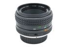 Minolta 50mm f1.7 MC Rokkor-PF