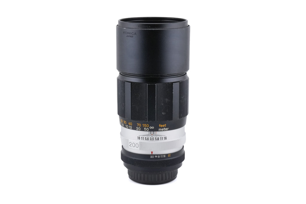 Konica 200mm f3.5 Hexanon