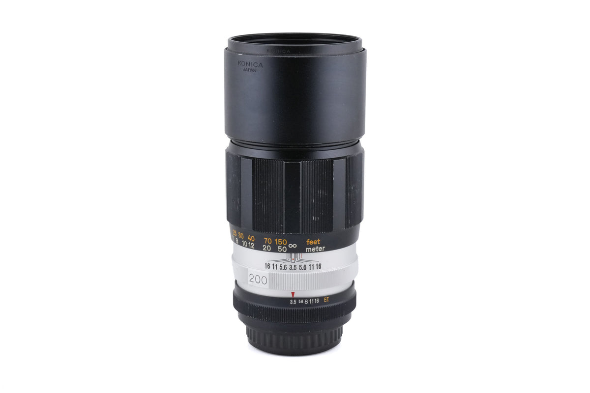 Konica 200mm f3.5 Hexanon
