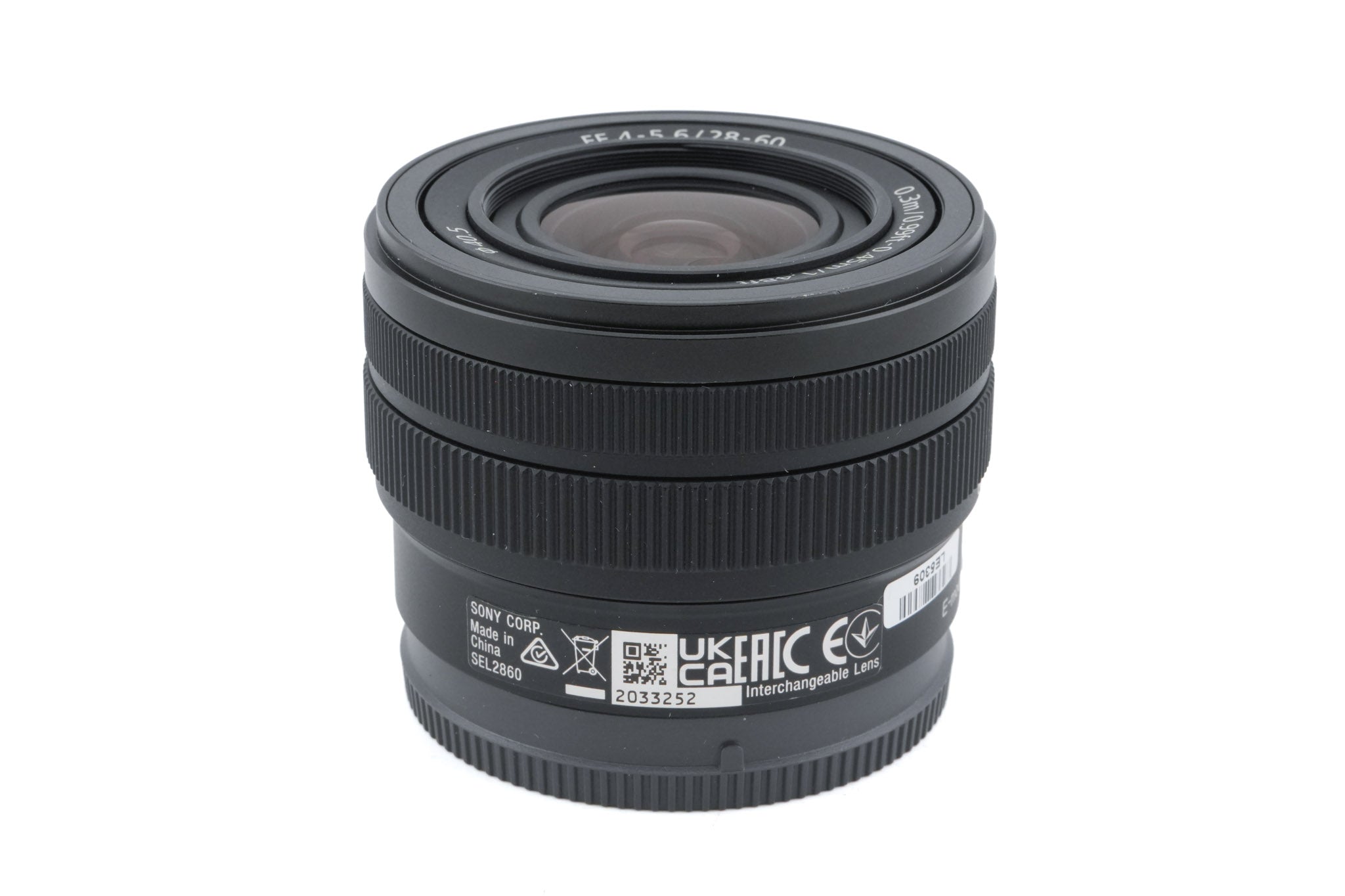 Sony 28-60mm f4-5.6 (SEL2860)