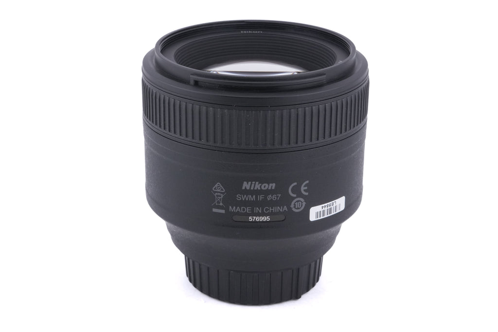 Nikon 85mm f1.8 AF-S Nikkor G