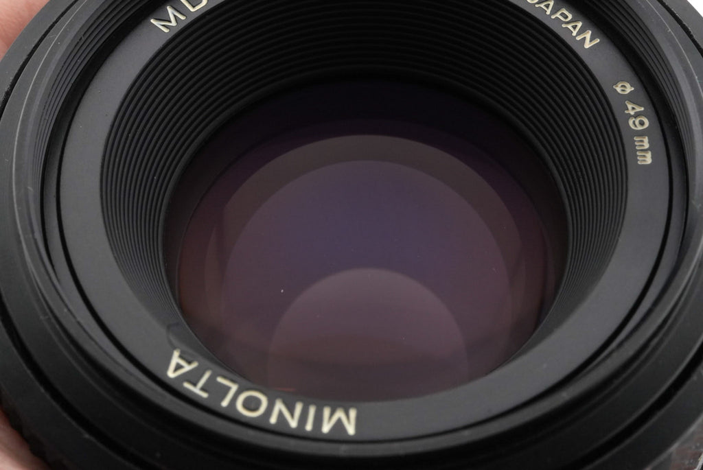 Minolta 50mm f1.7 MD