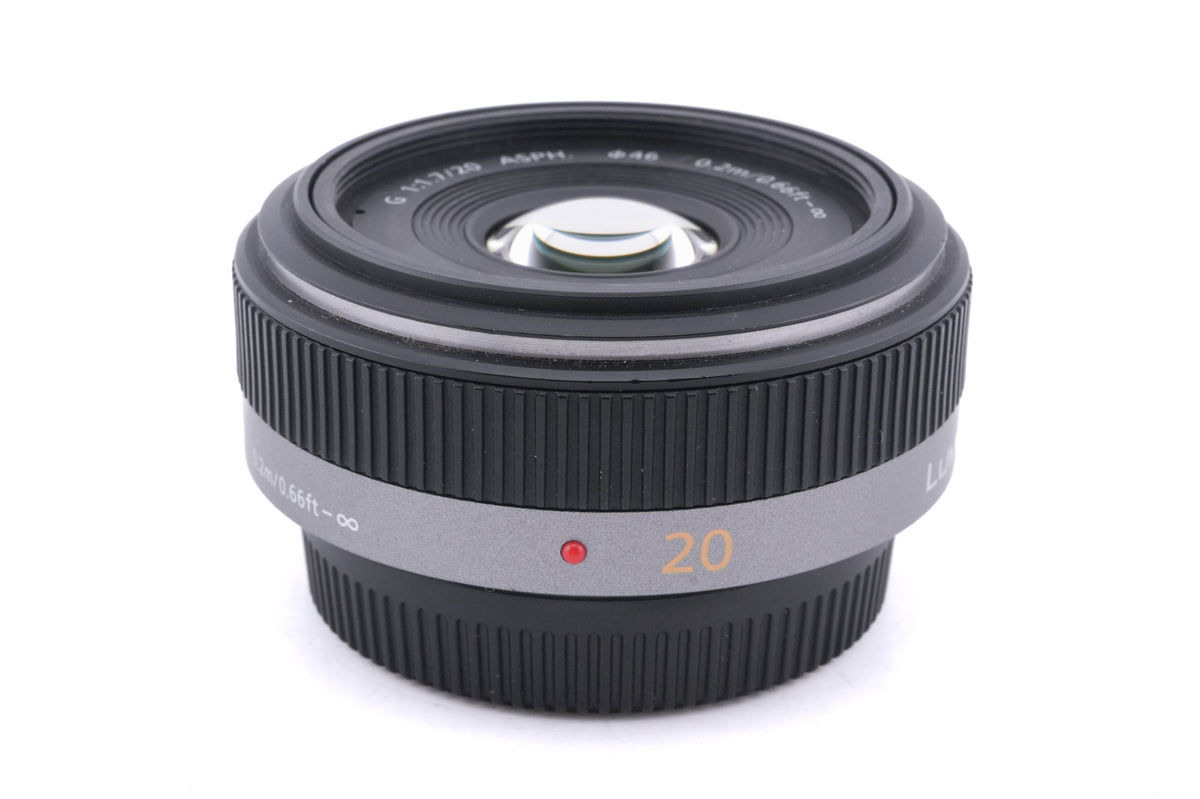 Panasonic 20mm f1.7 Lumix G ASPH. (H-H020)