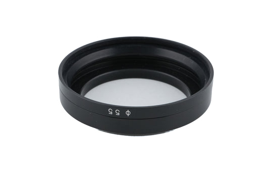 Generic 55mm Metallic Lens Hood - Accessory