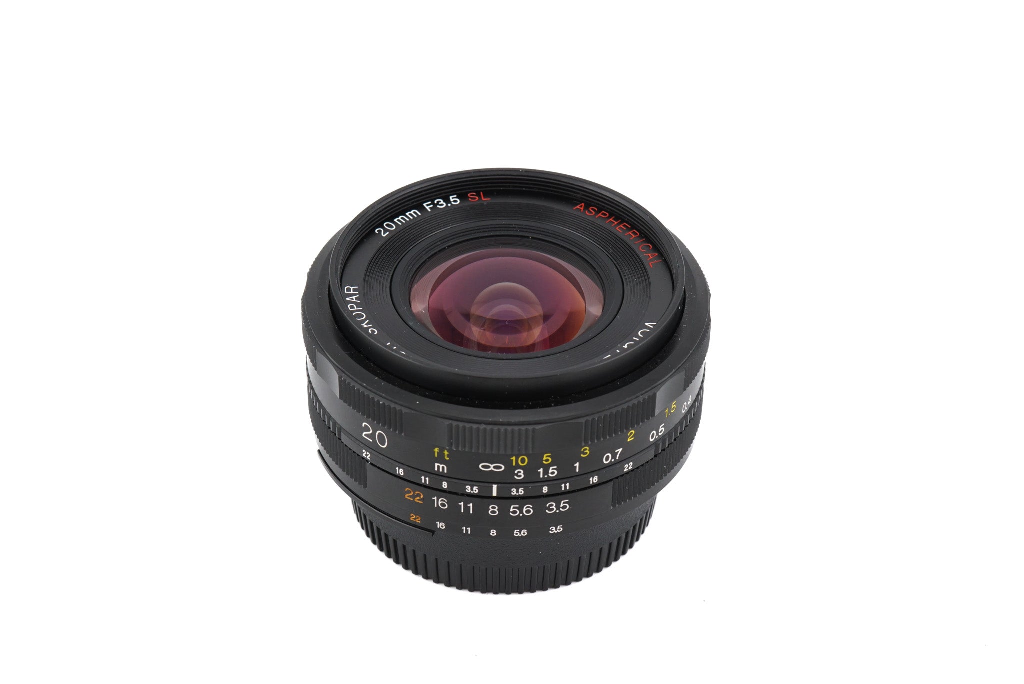 Voigtländer 20mm f3.5 Color-Skopar SL II Aspherical AI-S - Lens