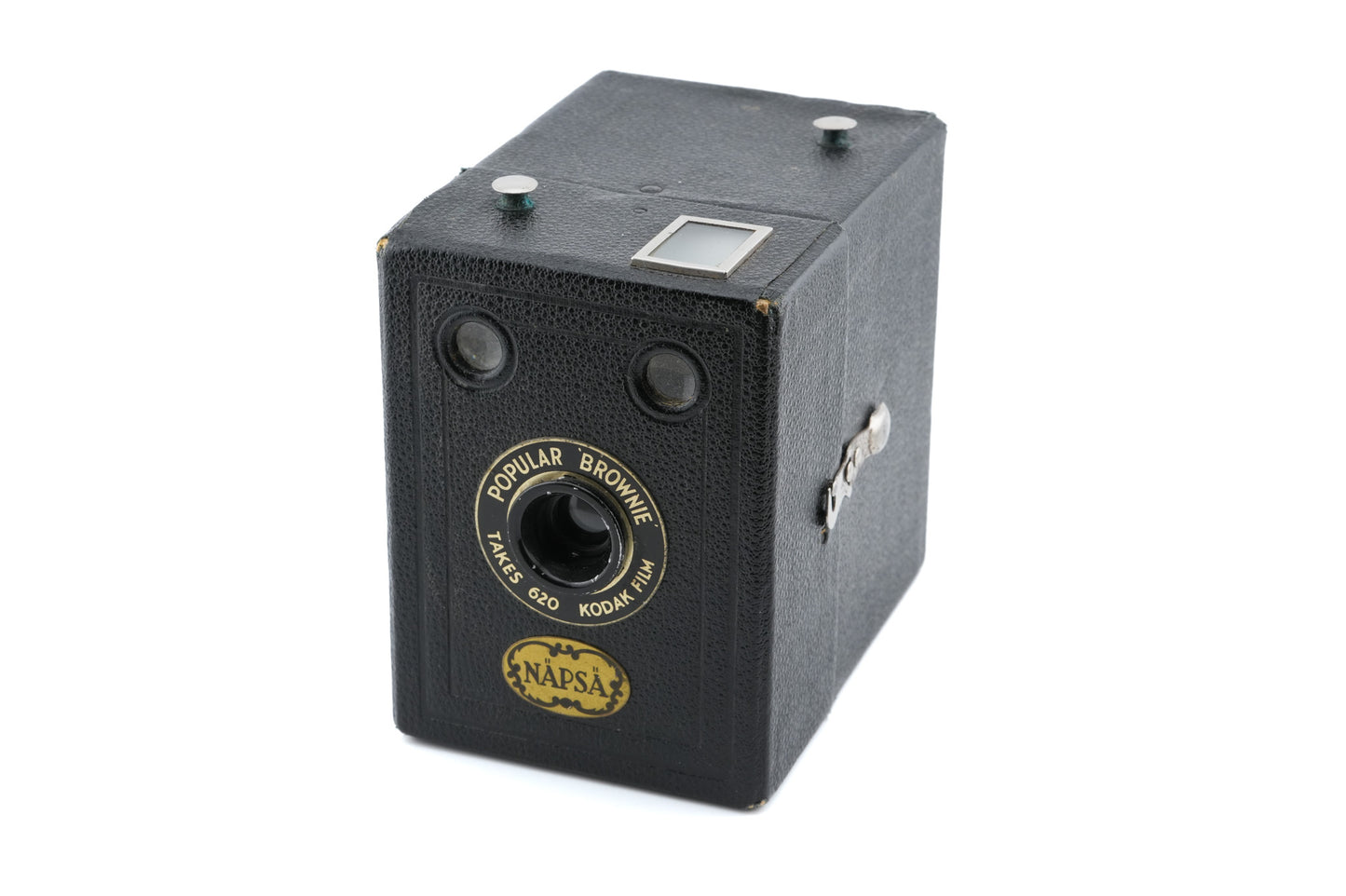 Appareil photo ancien Kodak Six-20 Brownie Junior (film 620) – obturateur OK – vendu en l'état - Collection Appareil photo ancien Kodak Six-20 Brownie Junior (film 620) – obturateur OK – vendu en l'état - Collection