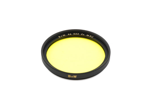 B+W 46mm Yellow Filter 022 2x MRC - Accessory