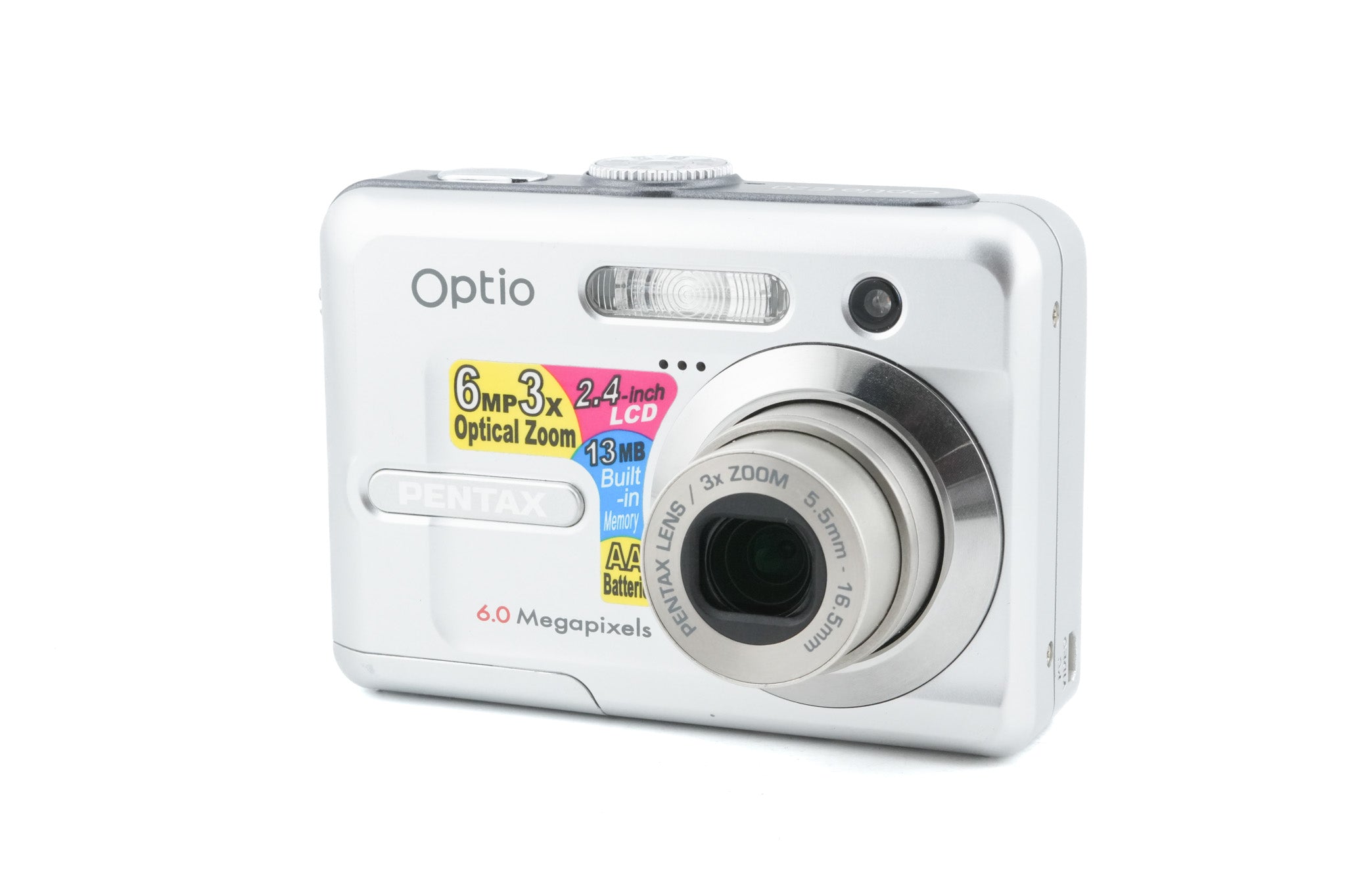 Pentax Optio E20 - Camera