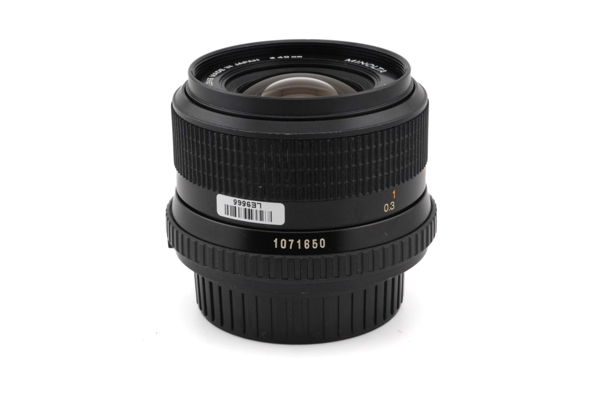 Minolta 28mm f2.8 MD W.Rokkor