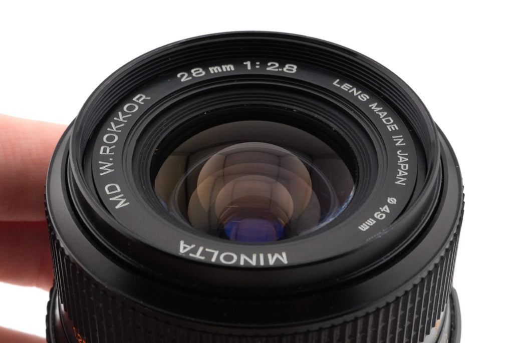 Minolta 28mm f2.8 MD W.Rokkor