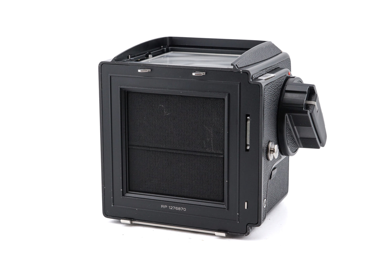 Hasselblad 500C/M + 80mm f2.8 Planar T* CF + A12N Film Magazine + Waist Level Finder (New / 42323 Black)