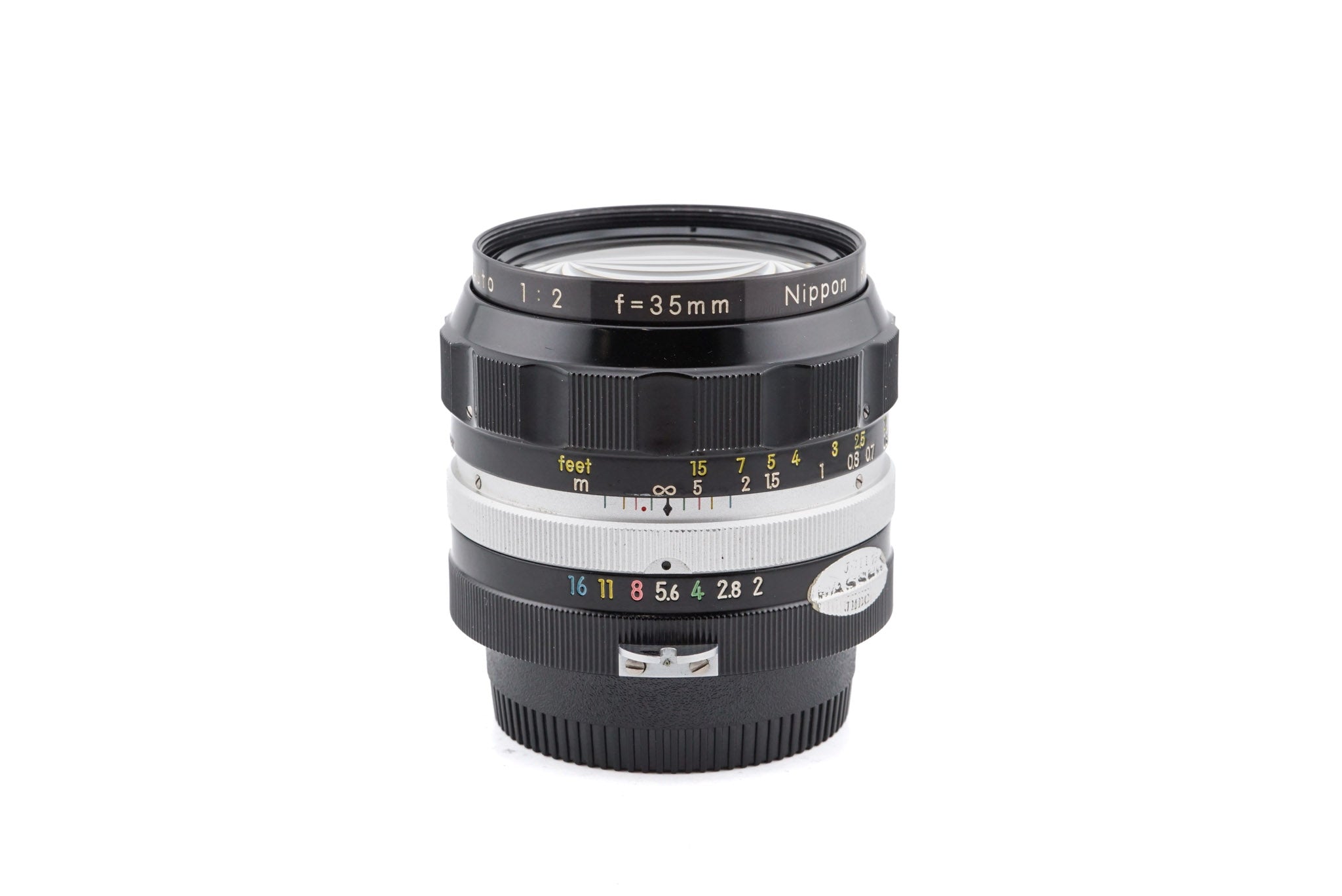 Nikon 35mm f2 Nikkor-O Pre-AI - Lens – Kamerastore