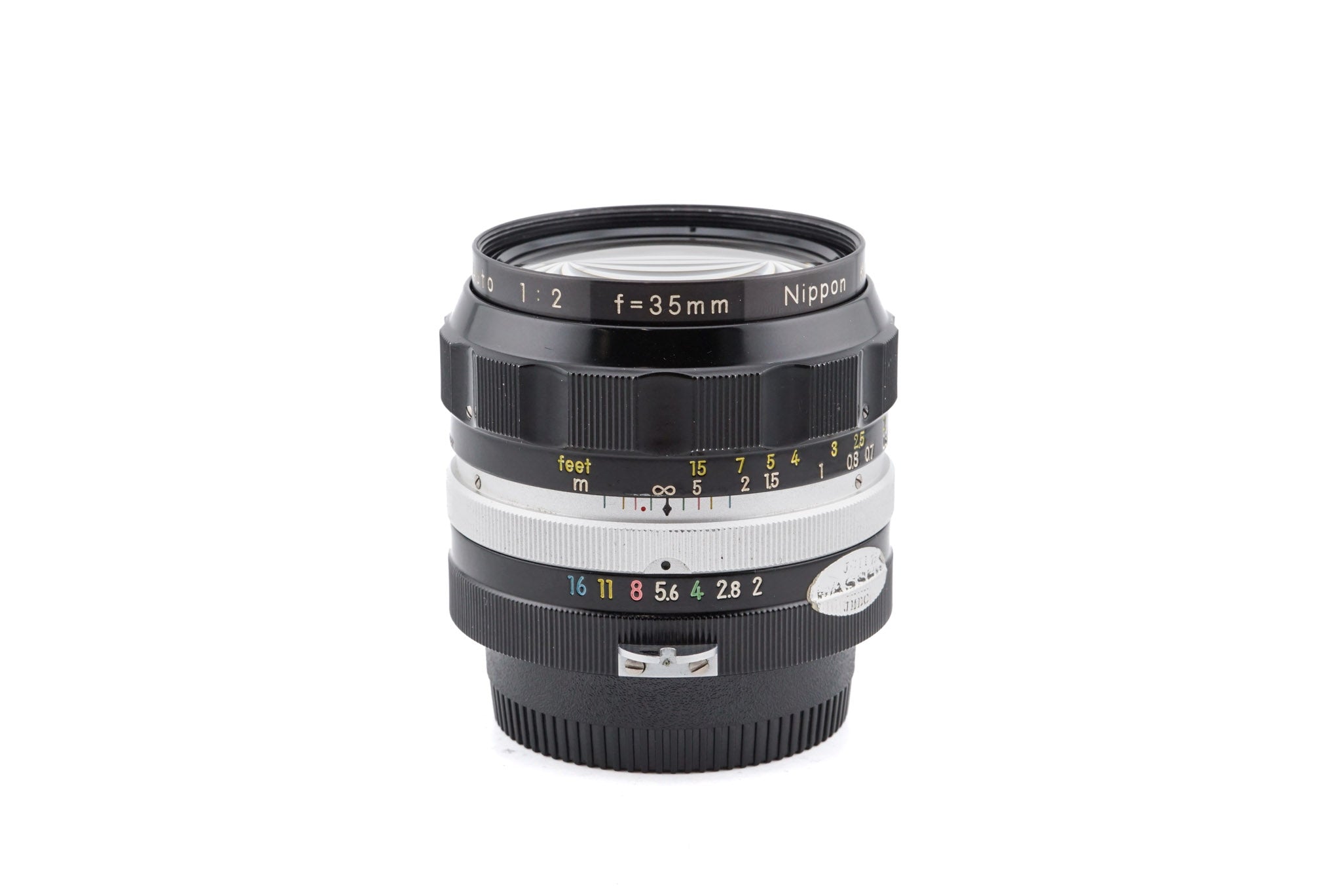 Nikon 35mm f2 Nikkor-O Auto Pre-AI - Lens
