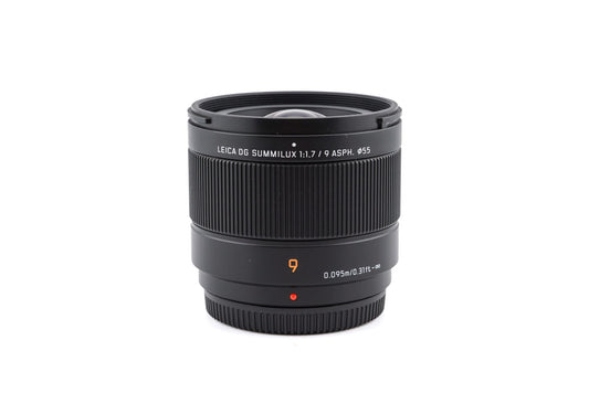 Panasonic 9mm f1.7 Leica DG Summilux ASPH - Lens