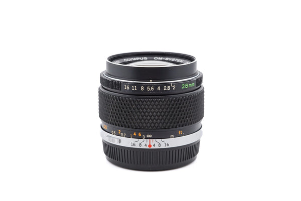 Olympus 28mm f2 Zuiko Auto-W - Lens – Kamerastore