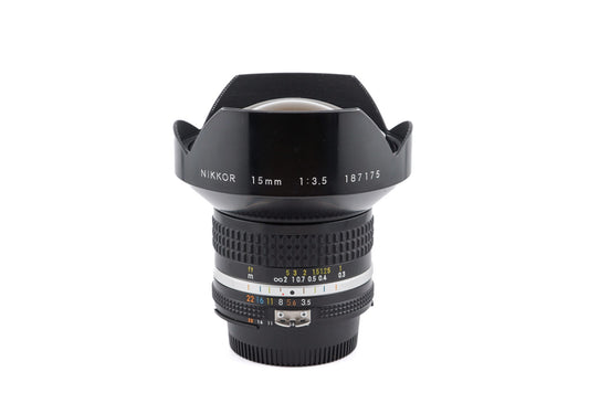 Nikon 15mm f3.5 Nikkor AI-S - Lens