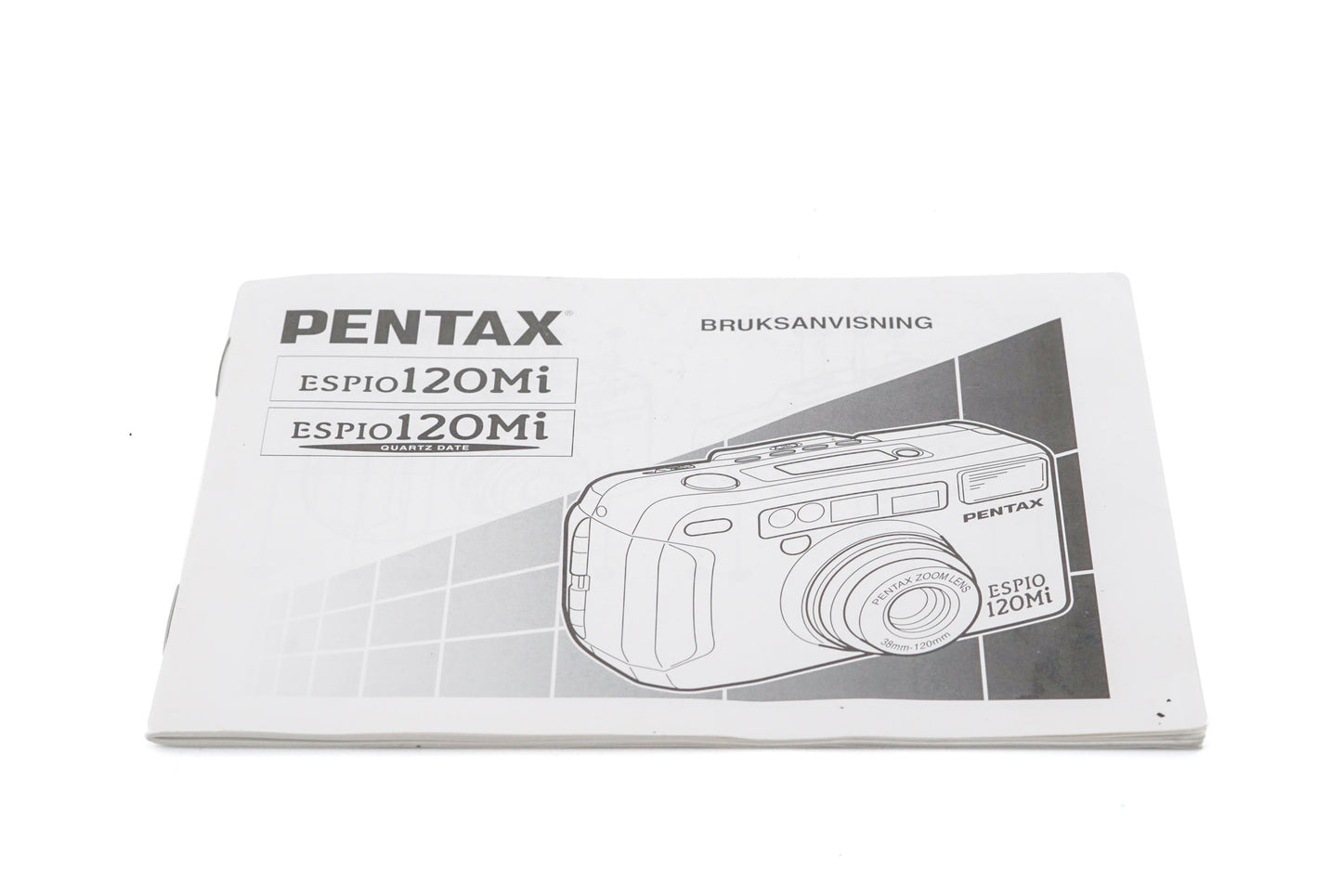 Pentax Espio 120Mi (QD) Instructions - Accessory
