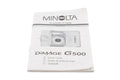 Minolta Dimage G500 Instructions - Accessory