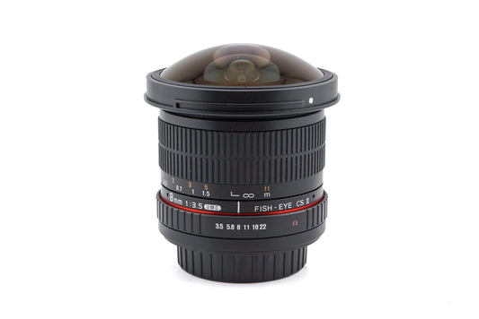 Samyang 8mm f3.5 Fish-Eye UMC CS II - Lens