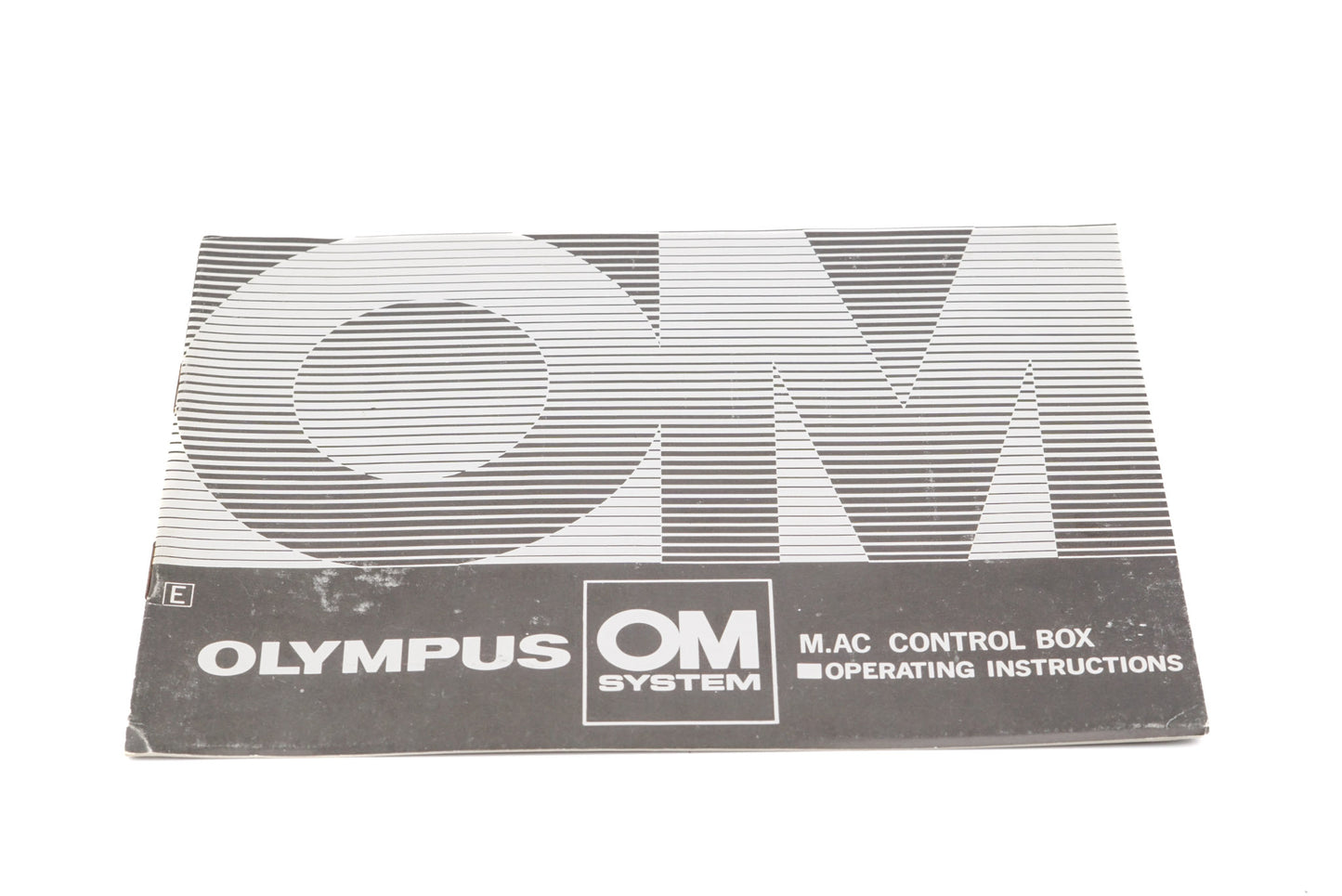 Olympus M. AC. Control Box Instructions - Accessory