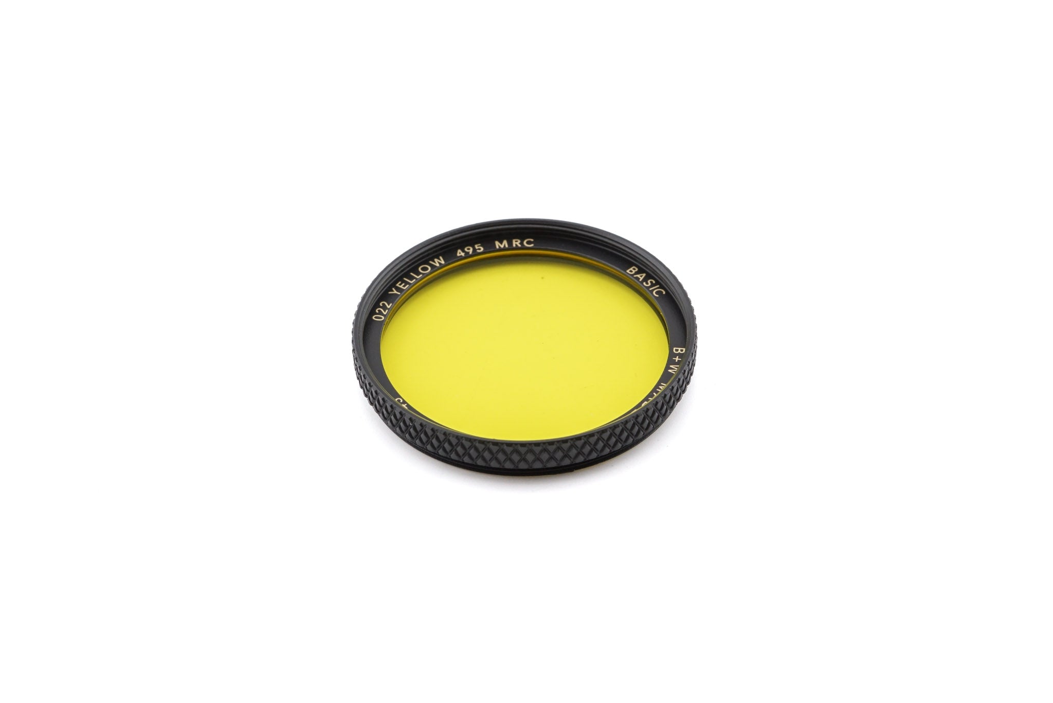 B+W 43mm Yellow Filter MRC Basic (022) - Accessory