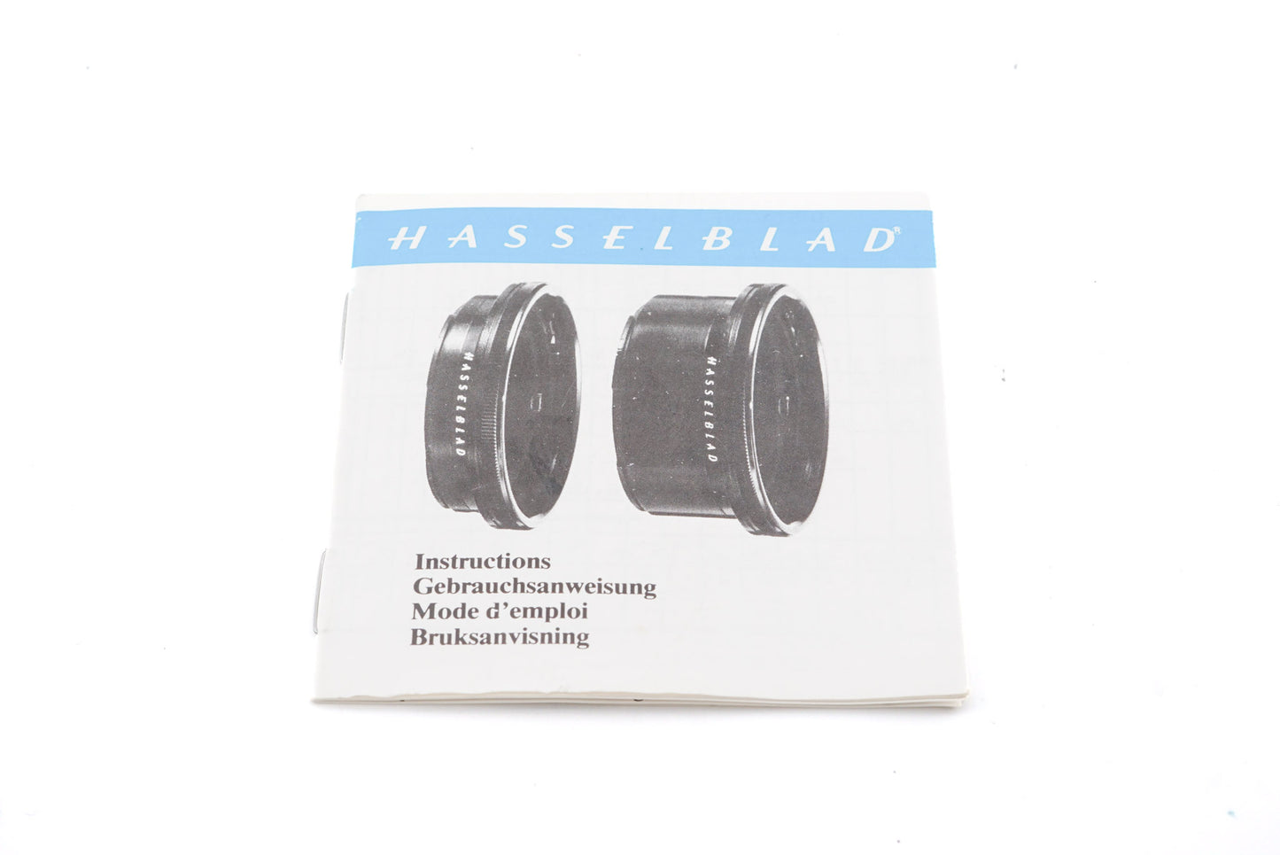 Hasselblad Extension Tubes 16 & 32 Instructions - Accessory