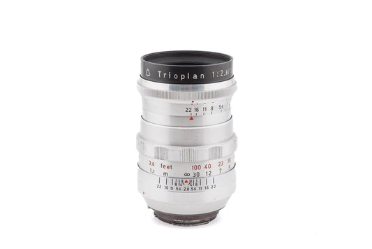 Meyer-Optik Görlitz 100mm f2.8 Trioplan V - Lens
