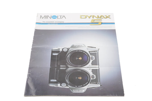 Minolta Dynax 5 Brochure - Accessory