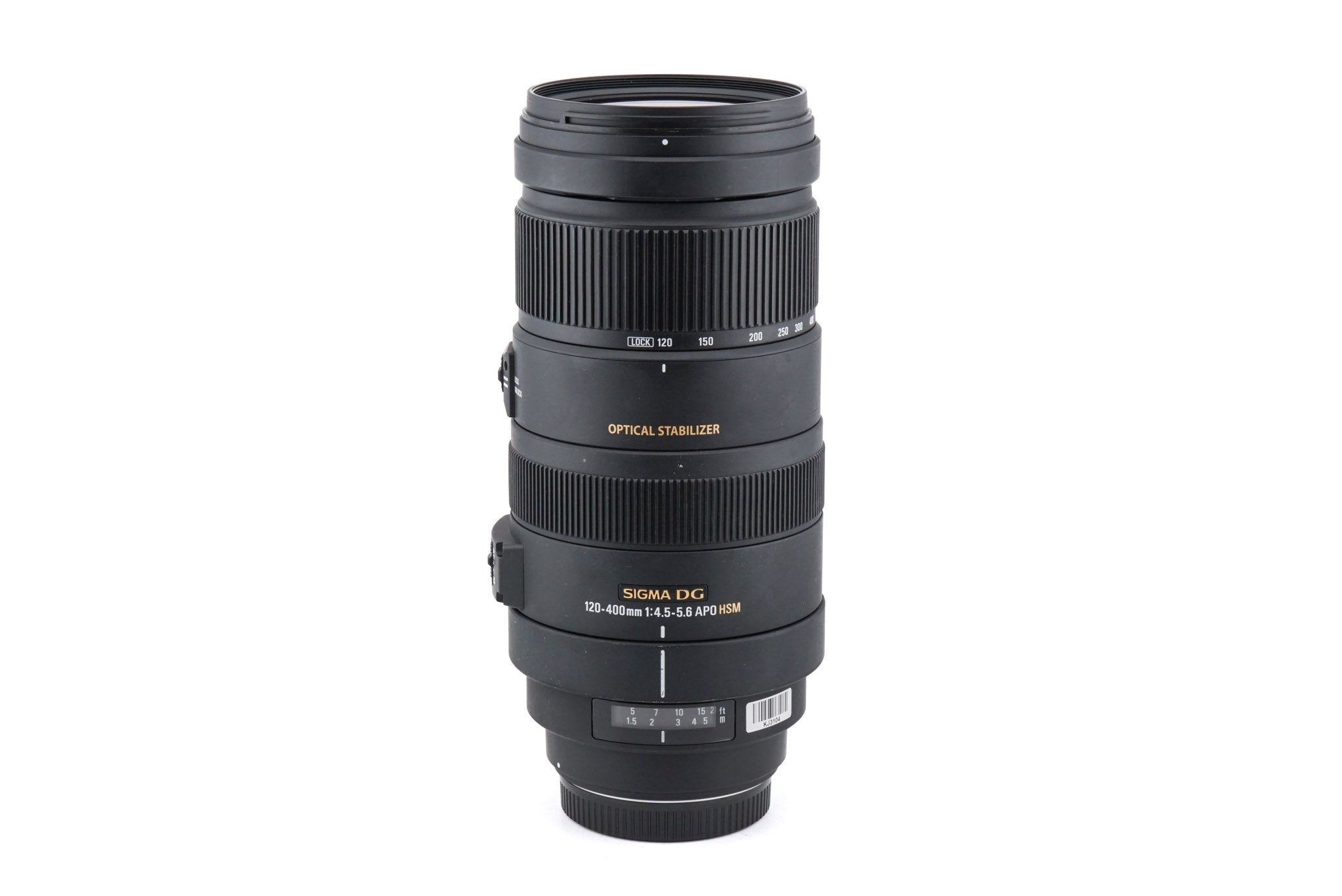 Sigma 120-400mm f4.5-5.6 APO DG OS HSM - Lens