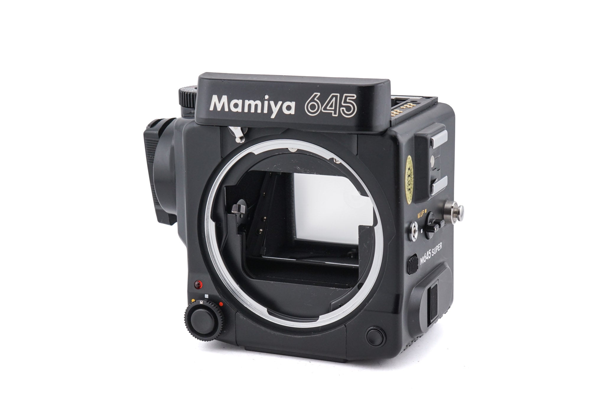 Mamiya M645 Super + 80mm f2.8 Sekor C N + AE Prism Finder N + 120/220 –  Kamerastore