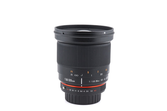 Samyang 20mm f1.8 ED AS UMC - Lens