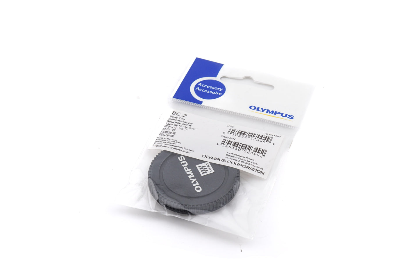 Olympus BC-2 Body Cap - Accessory