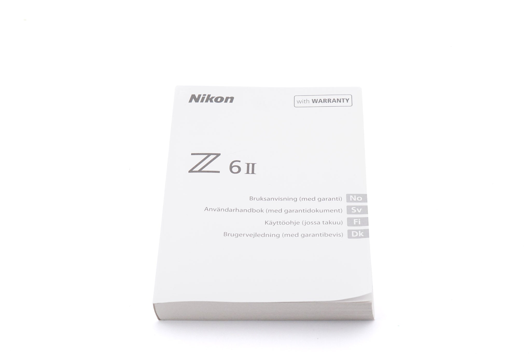 Nikon Z6 II Instructions - Accessory
