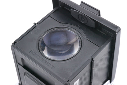 Hasselblad 503CX + A12N Film Magazine + 80mm f2.8 Planar T* CF + Waist Level Finder (New / 42323 Black)
