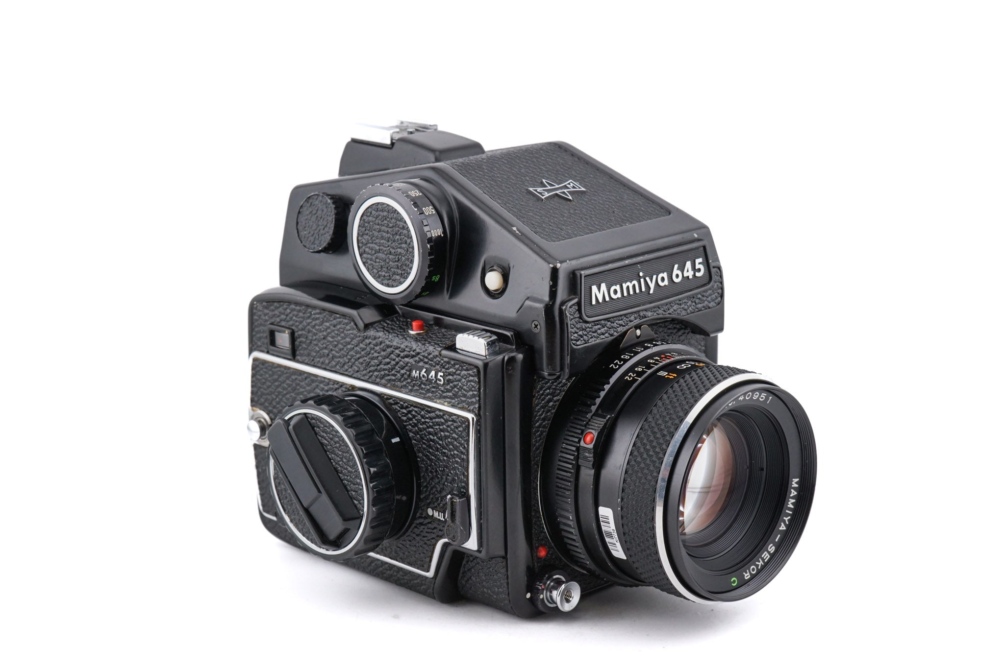 Mamiya M645 + 80mm f2.8 Sekor C + PD Prism Finder S – Kamerastore