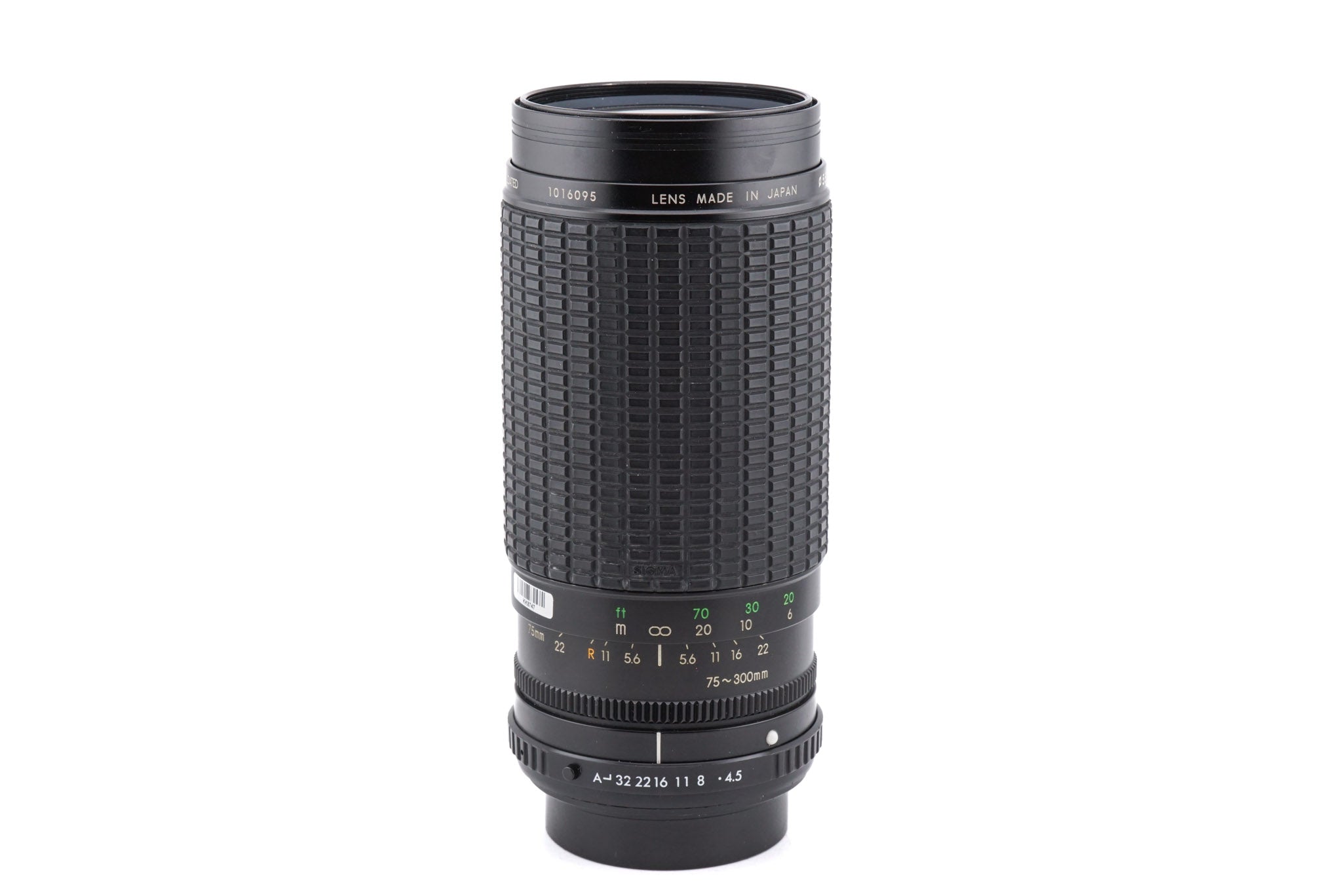 Sigma 75-300mm f4.5-5.6 Zoom-L II - Lens