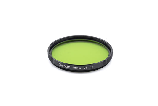 Canon 48mm Green Filter G1 3x - Accessory