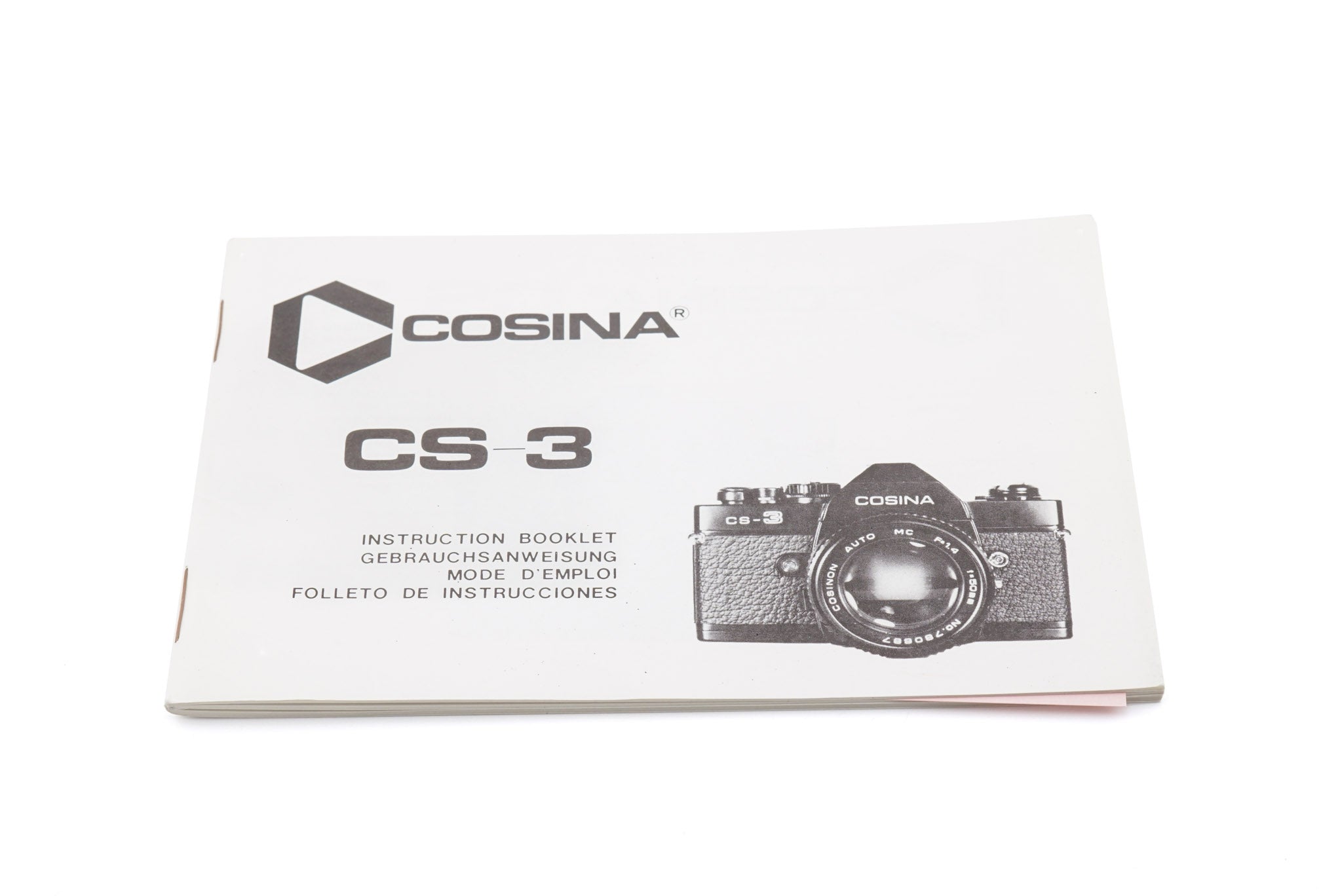 Cosina CS-3 Instructions - Accessory