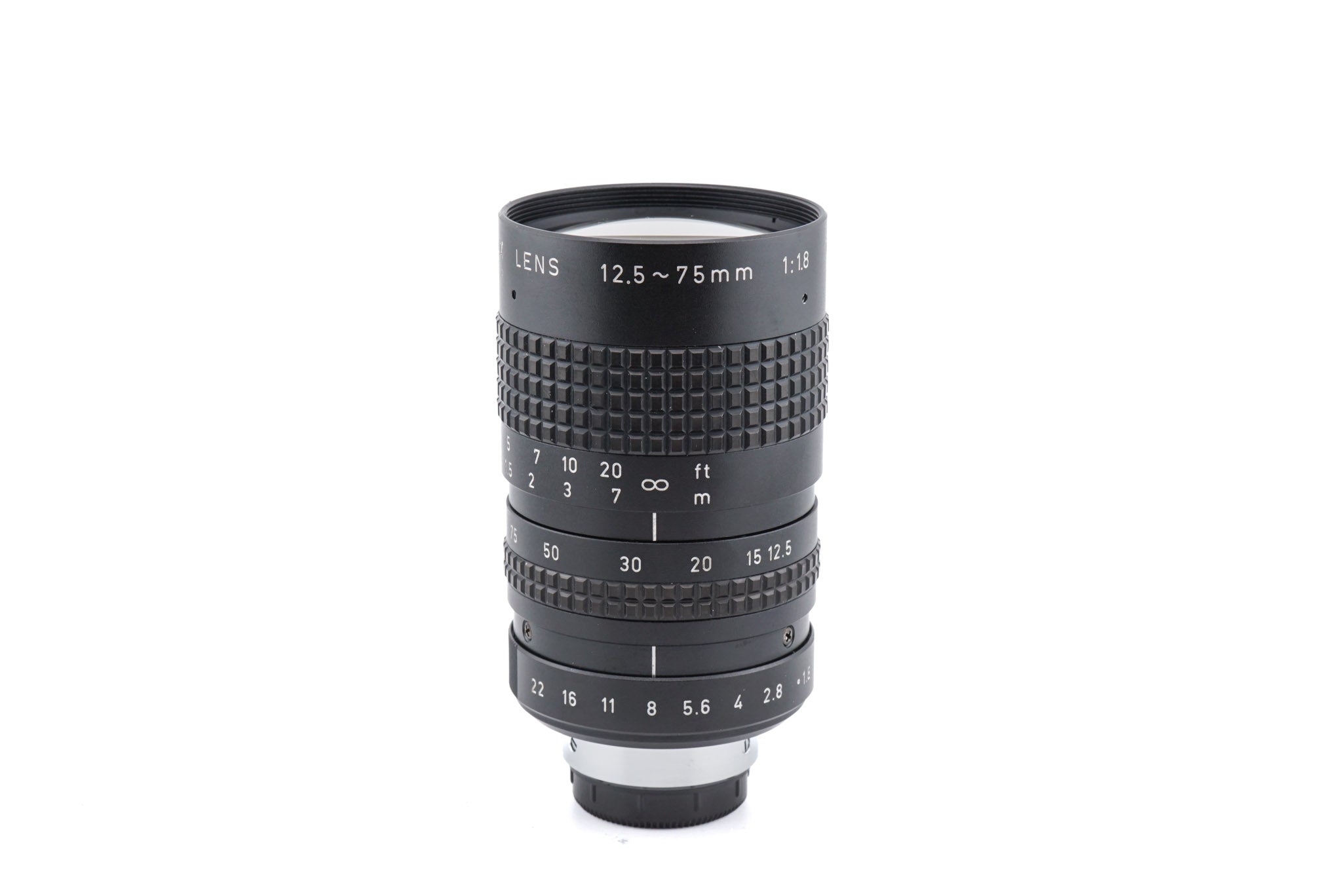 Cosmicar Cosmicar 12.5-75mm f1.8 TV Zoom - Lens – Kamerastore