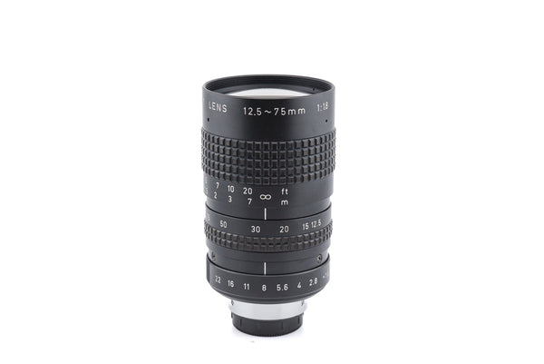 Cosmicar 12.5-75mm f1.8 TV Zoom - Lens