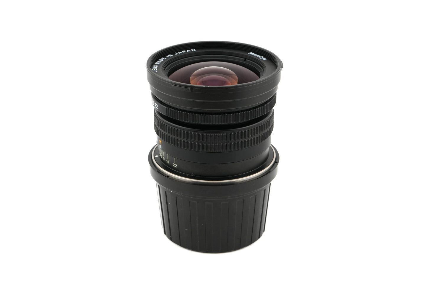 Mamiya 50mm f4.5 L N + 50mm Optical Viewfinder + Lens Hood For 50mm f4.5 N L